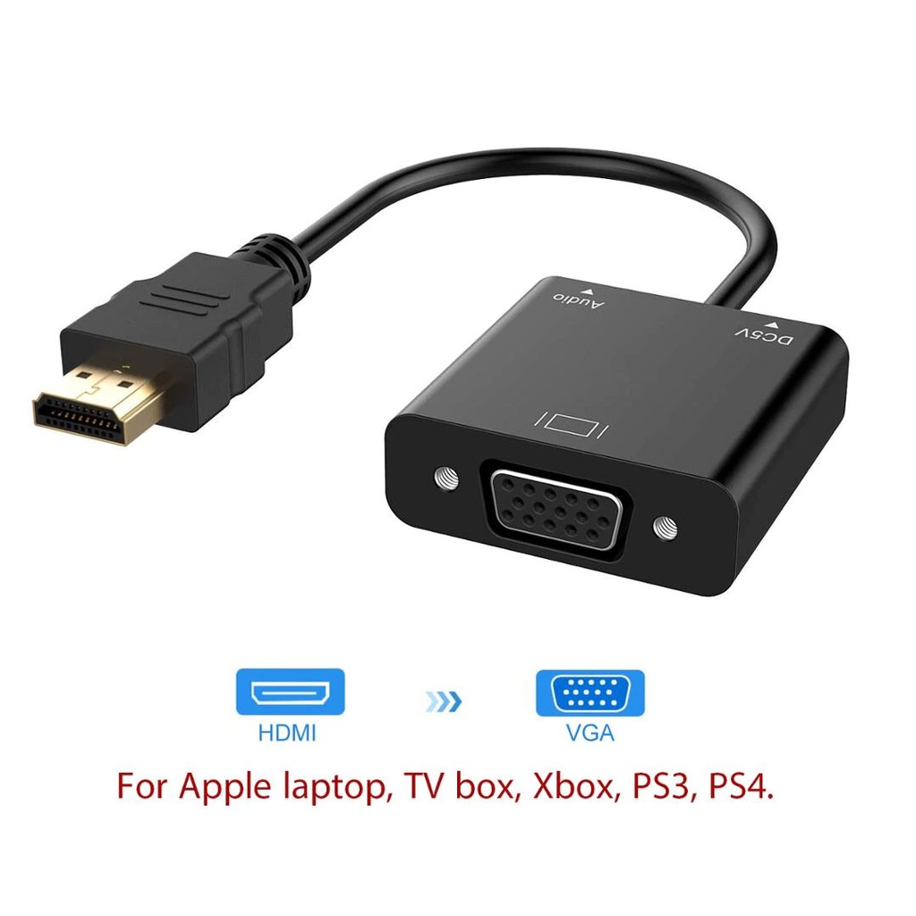 ADAPTATEUR HDMI TO VGA 15cm