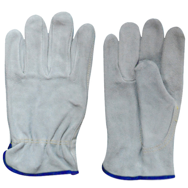 Gants en Cuir Blanc