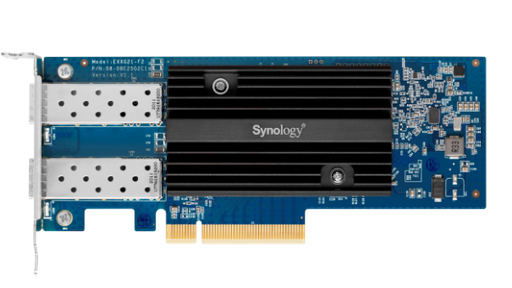 [E10G21-F2] Carte complémentaire SFP+ 10 GbE à deux ports pour serveurs Synology E10G21-F2