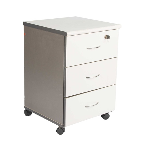 [CB3T] Caisson de Bureau 3 Tiroirs MDF